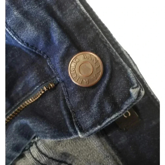 Banana Republic Denim Abk Skirt Size 6 - Picture 6 of 7